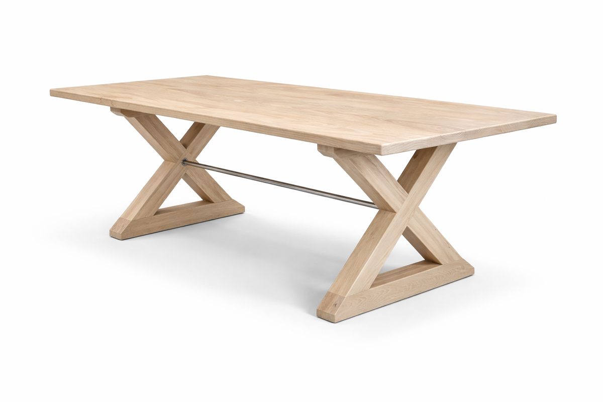 Modern X Frame  Table