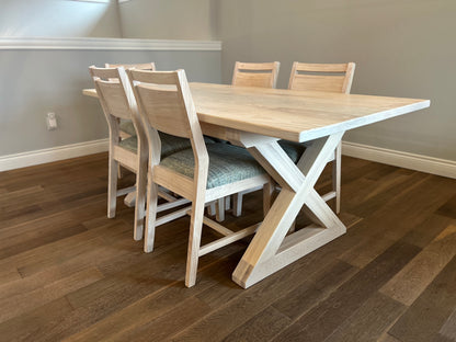 Modern X Frame  Table