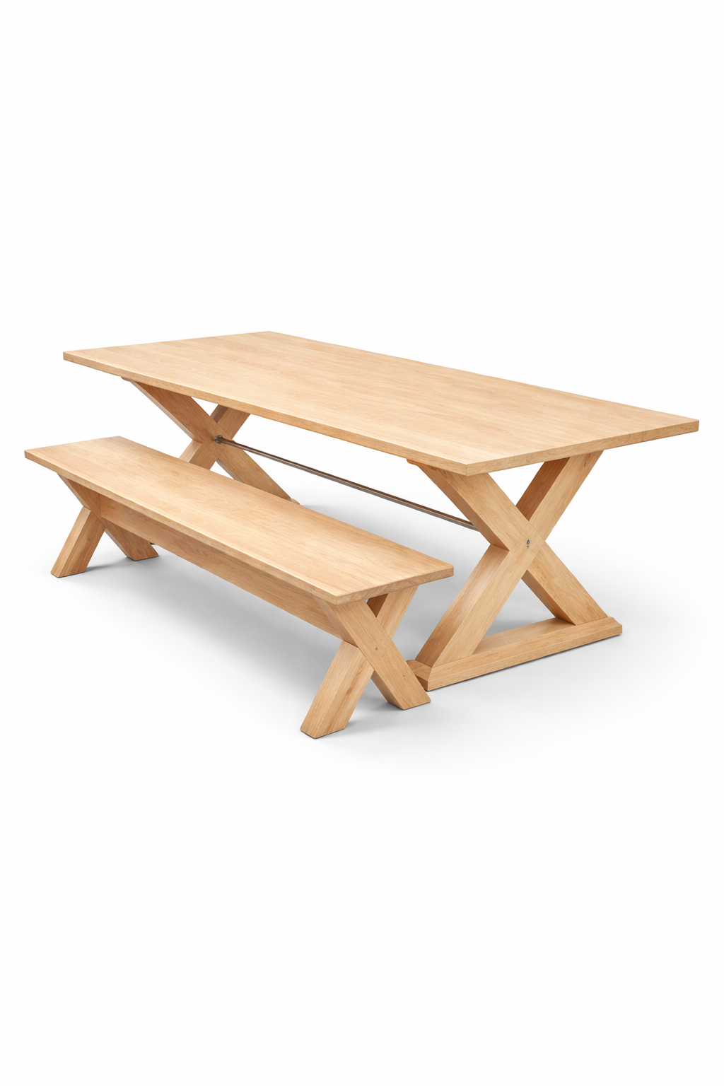 Modern X Frame  Table